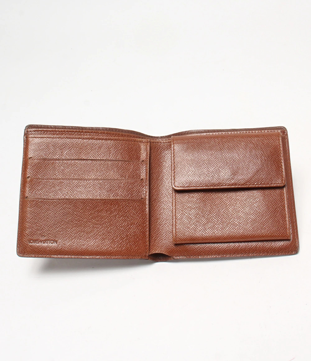 Louis Vuitton fold Monogram Credit Portefeuille Wallet Monnaie Cartes Bi